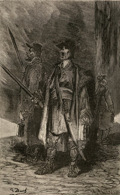 Serenos, guardiani notturni, illustrazione da 